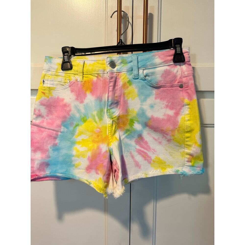 Judy Blue High rise multicolor tie dye neon stretch women’s jean small